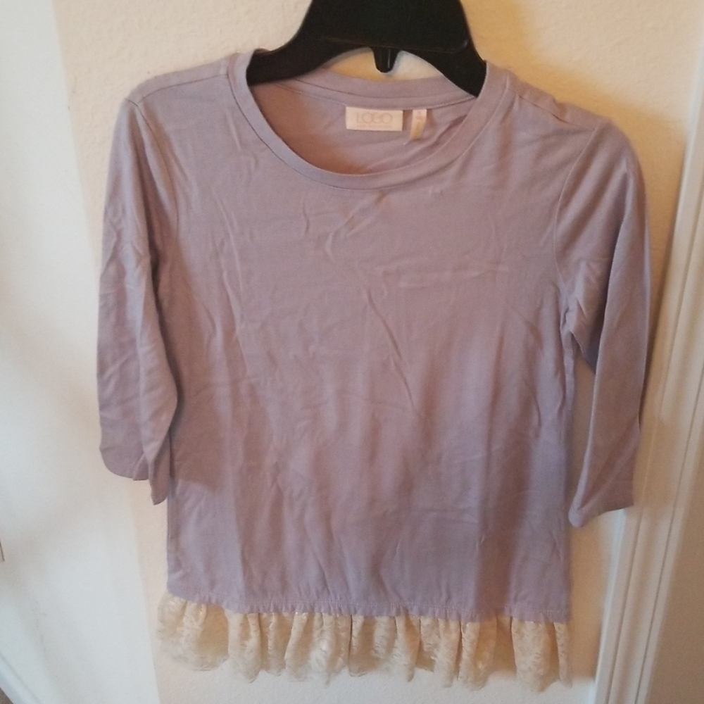 Logo tunic shirt